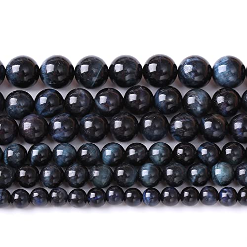 GE6-S1852 natürliche dunkelblaue Tigeraugen-Steinperlen, Halbedelsteinperlen, lose Perlen für Schmuckherstellung, DIY-Armband, 12 mm, 32 Stück GE6-S1852 natürliche dunkelblaue Tigeraugen-Steinperlen, Halbedelsteinperlen, lose Perlen für Schmuckherstellung, DIY-Armband, 12 mm, 32 Stück von Generisch