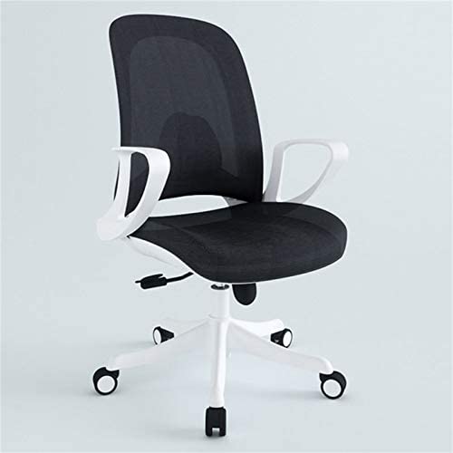 Gaming-Stuhl, Bürostuhl, Netzstoff, Computer-Schreibtischstuhl, mittlere Rückenlehne, ergonomisch, verstellbar, Drehstuhl mit hochklappbaren Armlehnen, für Studenten, Heimbüro Gaming-Stuhl, Bürostuhl, Netzstoff, Computer-Schreibtischstuhl, mittlere Rückenlehne, ergonomisch, verstellbar, Drehstuhl mit hochklappbaren Armlehnen, für Studenten, Heimbüro von Generisch