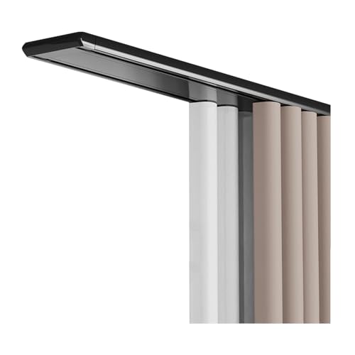 Gardinenstange 2-läufig Vorhangschienen deckenmontage Gardinenleiste für Raumteiler/Duschvorhang/Schlafzimmer/Balkone Gardinenstange 2-läufig Vorhangschienen deckenmontage Gardinenleiste für Raumteiler/Duschvorhang/Schlafzimmer/Balkone von Generisch