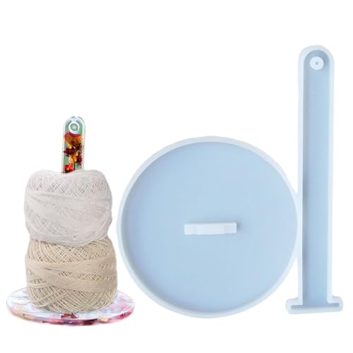 Garnhalter für Handgelenk, Kunstharz, Garn-Organizer-Form, Silikon-Armband, Häkelball, Organizer, Form für Aufbewahrung von Strickzubehör von Generisch