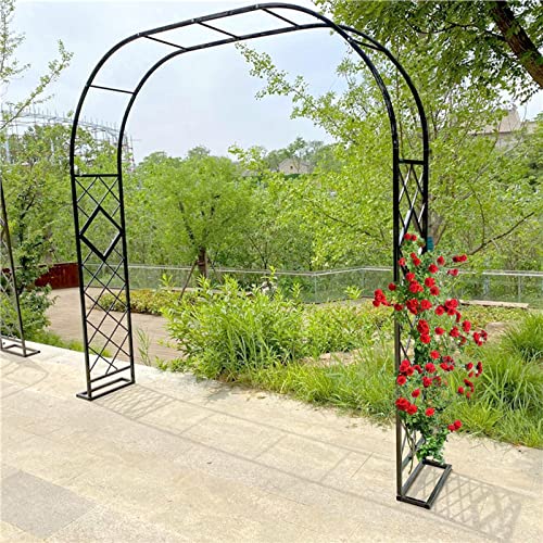 Gartenbogen Rankgitter für Kletterpflanzen und Rosen, stabile Metallstruktur für Hochzeiten im Freien und Gartendekoration Gartenbogen Rankgitter für Kletterpflanzen und Rosen, stabile Metallstruktur für Hochzeiten im Freien und Gartendekoration von Generisch