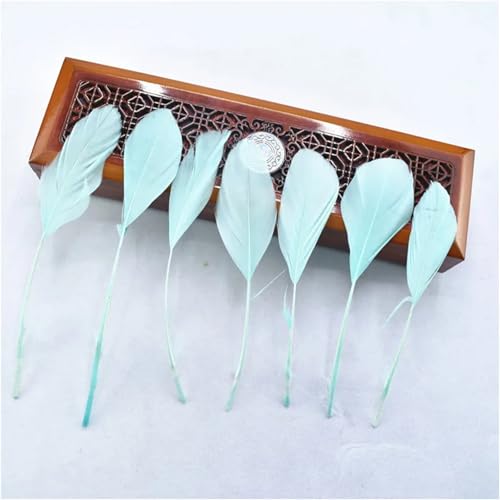 Gefärbte Federn, 13–20 cm, für DIY-Traumfänger, Kopfschmuck, Zubehör und Handarbeitsprojekte, 20 Stück von Generisch
