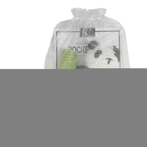 Gehäkeltes Panda-Kuscheltier,Panda-Häkeltier | Süße Panda-Plüschtiere,Entzückender handgemachter gehäkelter Pandabär mit Grußkarte und Organzabeutel für Thanksgiving, Kindertag, Babyparty, Weihnachten Gehäkeltes Panda-Kuscheltier,Panda-Häkeltier | Süße Panda-Plüschtiere,Entzückender handgemachter gehäkelter Pandabär mit Grußkarte und Organzabeutel für Thanksgiving, Kindertag, Babyparty, Weihnachten von Generisch