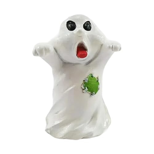 Geisterfigur Deko - Niedliche Geister Und Kürbisse Als Schreibtisch Deko,Schaurige Dekofiguren Aus Harz, Schreibtischdekoration Für Esstisch Und von Generisch