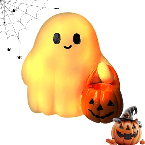 Geisterlampe, Kinderzimmer Nachttischlampe, Geist mit Dekolampe für Wohnzimmer Kinderzimmer Bad Küche Flur Halloween Deko Geisterlampe, Kinderzimmer Nachttischlampe, Geist mit Dekolampe für Wohnzimmer Kinderzimmer Bad Küche Flur Halloween Deko von Generisch