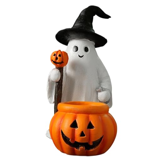 Geisterstatue, niedliche Halloween-Dekorationen, gruselige abgestufte Tablett-Dekoration, Schreibtisch-Display, Ornamente, Heimdekoration für Eingangsschränke, Schlafzimmer, Schreibtisch, Tisch Geisterstatue, niedliche Halloween-Dekorationen, gruselige abgestufte Tablett-Dekoration, Schreibtisch-Display, Ornamente, Heimdekoration für Eingangsschränke, Schlafzimmer, Schreibtisch, Tisch von Generisch
