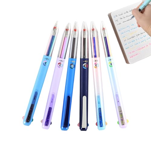 Gel Pens, 18-Color 0.5mm Ink Ballpoint Set, 6-Piece Smooth Writing Tools, Creative Stationery Supplies for School, Home, Offices, Art Projects, Journaling, Drawing, Notes von Generisch