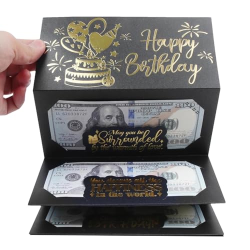 Geldkarte, Geldumschläge - Happy Birthday Karte - Klappkarten für den Urlaub Spardose Geburtstag Kreative Geldbox für Kinder Jugendliche Geldkarte, Geldumschläge - Happy Birthday Karte - Klappkarten für den Urlaub Spardose Geburtstag Kreative Geldbox für Kinder Jugendliche von Generisch