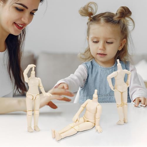 Gelenkige Körperpuppe - Bewegliche Figur Mit Mehrfach Gelenken - Flexible Poseierbare Spielzeug Für Kinder Jugendliche Mädchen Gelenkige Körperpuppe - Bewegliche Figur Mit Mehrfach Gelenken - Flexible Poseierbare Spielzeug Für Kinder Jugendliche Mädchen von Generisch