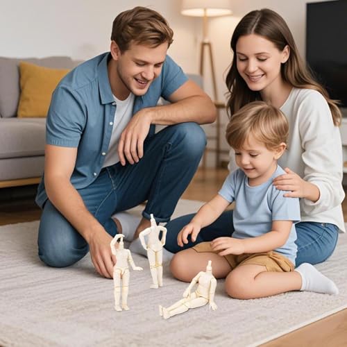 Gelenkpuppe - Actionfigur mit gelenkigem Körper | Flexible Mehrpositionen Sammlungsdekoration Für Schreibtisch Und Gelenkpuppe - Actionfigur mit gelenkigem Körper | Flexible Mehrpositionen Sammlungsdekoration Für Schreibtisch Und von Generisch