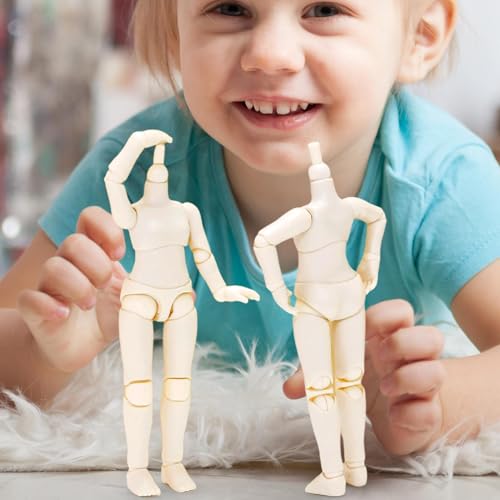 Gelenkpuppe - Bewegliche Figur Mit Mehrfach Gelenken - Flexible Poseierbare Spielzeug Für Kinder Jugendliche Mädchen Gelenkpuppe - Bewegliche Figur Mit Mehrfach Gelenken - Flexible Poseierbare Spielzeug Für Kinder Jugendliche Mädchen von Generisch