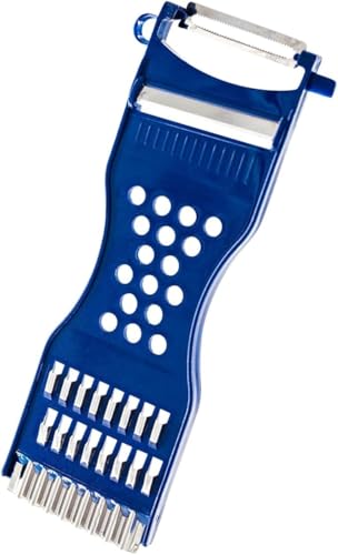 Gemüsefriseur, 6 in 1 Multifunktions Sparschäler, Einfaches Raspeln/Schneiden/Schälen, Scharfe Edelstahlklinge, Gemüse Friseur, für Obst & Gemüse Schneiden, Geeignet Spülmaschinenfest Gemüsefriseur, 6 in 1 Multifunktions Sparschäler, Einfaches Raspeln/Schneiden/Schälen, Scharfe Edelstahlklinge, Gemüse Friseur, für Obst & Gemüse Schneiden, Geeignet Spülmaschinenfest von Generisch