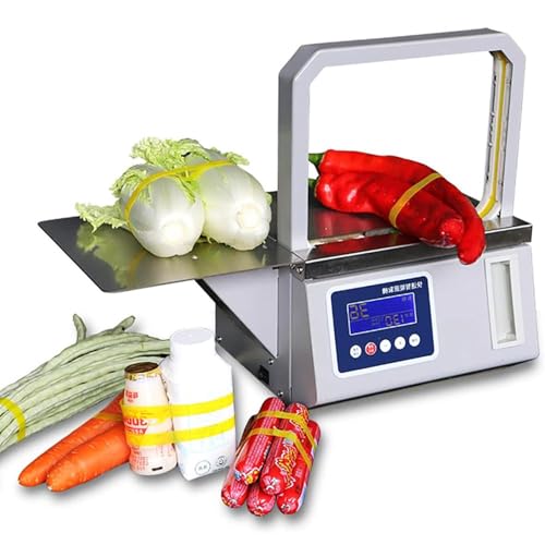 Gemüseumreifungsmaschine, einstellbare Dichtheit, Echtzeitanzeige, automatische OPP-Bindemaschine, schnell und effizient mit 1,5 Sekunden pro Spur Gemüseumreifungsmaschine, einstellbare Dichtheit, Echtzeitanzeige, automatische OPP-Bindemaschine, schnell und effizient mit 1,5 Sekunden pro Spur von Generisch