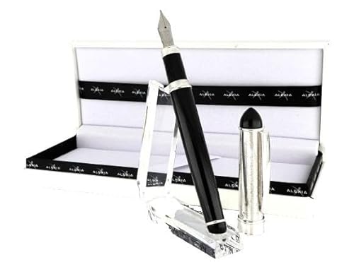 Generico Füllfederhalter aus Silber 925, elegantes Design, mit Etui Generico Füllfederhalter aus Silber 925, elegantes Design, mit Etui von Generisch