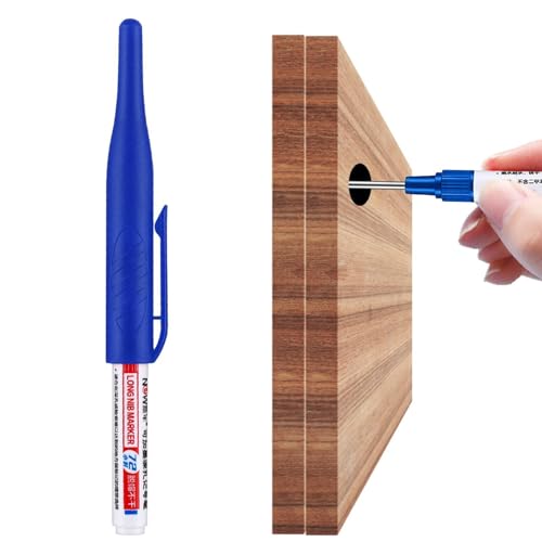 Generico Lange, tiefe heilige Löcher – 32 mm Zimmermannsmarker, Maschinisteninstrumente | mit langem Schneidstift für Bad, Zimmerei und Bau Generico Lange, tiefe heilige Löcher – 32 mm Zimmermannsmarker, Maschinisteninstrumente | mit langem Schneidstift für Bad, Zimmerei und Bau von Generisch
