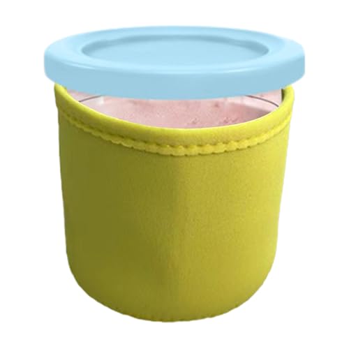 Generico Pint-Größe, 3,62 x 3,62 x 3,54 Zoll Creme – Zubehör für , Hugger für Pint, auslaufsichere Abdeckung, verlängert die Frische des Generico Pint-Größe, 3,62 x 3,62 x 3,54 Zoll Creme – Zubehör für , Hugger für Pint, auslaufsichere Abdeckung, verlängert die Frische des von Generisch