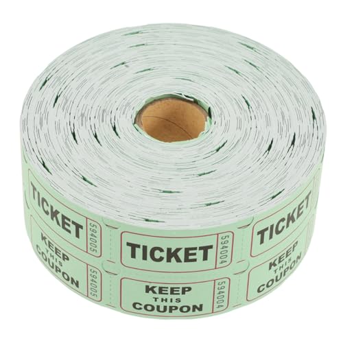 Generisch 1 Rolle Lotterieschein Karten Für Party Essenskarten Grüne Tickets Universaltickets Tombola-preise Ticketschule Tickets Etiketten Los Grüne Tombola-Tickets Fahrkarte Papier Green Generisch 1 Rolle Lotterieschein Karten Für Party Essenskarten Grüne Tickets Universaltickets Tombola-preise Ticketschule Tickets Etiketten Los Grüne Tombola-Tickets Fahrkarte Papier Green von Generisch