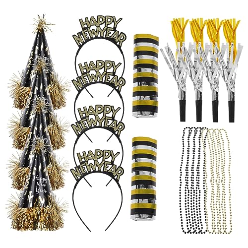 Generisch 1 Satz Party-stirnband-set Weihnachtsfeier Blowouts Krachmacher Silvester Partygeschenke Partyhut Jahre Hut Pferde-geburtstagsdekorationen Neujahrshüte Outfits Papier Generisch 1 Satz Party-stirnband-set Weihnachtsfeier Blowouts Krachmacher Silvester Partygeschenke Partyhut Jahre Hut Pferde-geburtstagsdekorationen Neujahrshüte Outfits Papier von Generisch