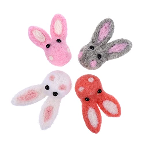 Generisch 1 Set 4 Stück Handgefertigte Kaninchen Accessoires B Kinderspielzeug Ornamente Für Nadelfilzen Hasenfigur Ornament Für Osterparty Dekoration Party Dekoration Generisch 1 Set 4 Stück Handgefertigte Kaninchen Accessoires B Kinderspielzeug Ornamente Für Nadelfilzen Hasenfigur Ornament Für Osterparty Dekoration Party Dekoration von Generisch