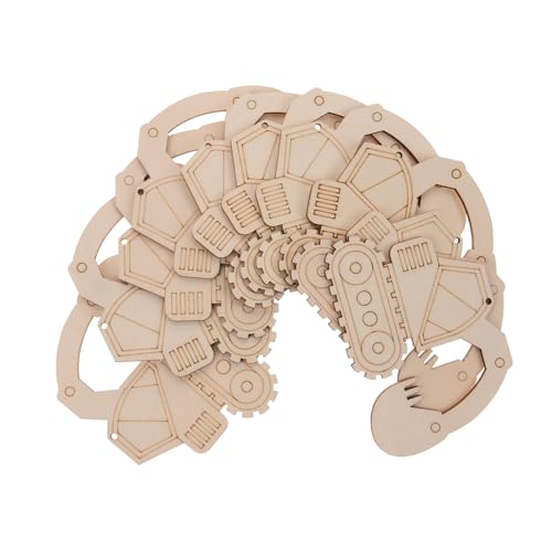 Generisch 1 Set Bagger Holzsplitter Anhänger Zubehör Hartholz Handgefertigte Holzspäne Holzscheiben Mit Loch Unbehandeltes Holz Baggerscheiben Partydekorationen Holz DIY Generisch 1 Set Bagger Holzsplitter Anhänger Zubehör Hartholz Handgefertigte Holzspäne Holzscheiben Mit Loch Unbehandeltes Holz Baggerscheiben Partydekorationen Holz DIY von Generisch