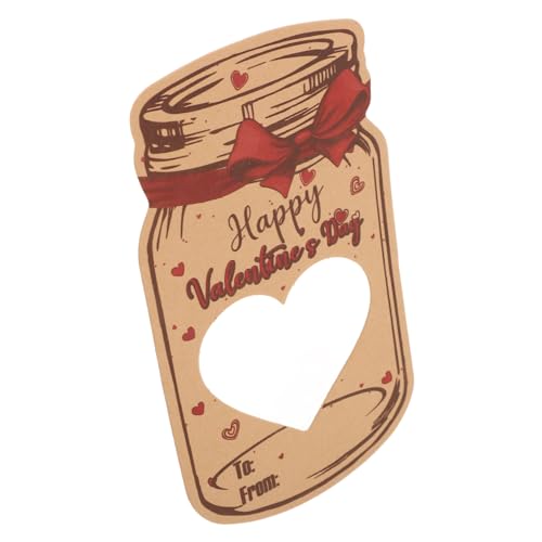 Generisch 1 Set Fröhliche Valentinstagskarten Für Kinder, Karten in Einmachglasform, Valentinskarten, Lustige Valentinstagsgeschenke Für Den Austausch Von Partygeschenken Im Klassenzimmer Generisch 1 Set Fröhliche Valentinstagskarten Für Kinder, Karten in Einmachglasform, Valentinskarten, Lustige Valentinstagsgeschenke Für Den Austausch Von Partygeschenken Im Klassenzimmer von Generisch