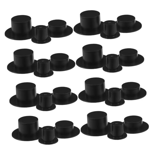 Generisch 1 Set Schwarze Miniatur-zylinder Für Schneemann-bastelarbeiten, Kleine Partyhüte, Mini-clown-hüte Für Diy-projekte, Mini-hüte, Niedliche Miniatur-puppenmütze Generisch 1 Set Schwarze Miniatur-zylinder Für Schneemann-bastelarbeiten, Kleine Partyhüte, Mini-clown-hüte Für Diy-projekte, Mini-hüte, Niedliche Miniatur-puppenmütze von Generisch