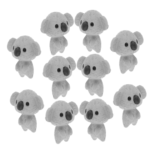 Generisch 10 Stück Harz-Miniatur-Koala-Figuren, Mini-koalabär-skulpturen, Sammlungsfiguren, Kuchendekorationen, Mikro-landschaftsdekorationen, Lebensechte Dekorative Tiere, Generisch 10 Stück Harz-Miniatur-Koala-Figuren, Mini-koalabär-skulpturen, Sammlungsfiguren, Kuchendekorationen, Mikro-landschaftsdekorationen, Lebensechte Dekorative Tiere, von Generisch