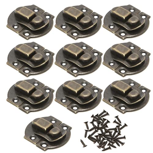 Generisch 10 antikes Schloss Schmuckkästchen Dekoration Vorhängeschloss 20X21Mm Metallschraube mit Vintage Möbelbeschläge Generisch 10 antikes Schloss Schmuckkästchen Dekoration Vorhängeschloss 20X21Mm Metallschraube mit Vintage Möbelbeschläge von Generisch