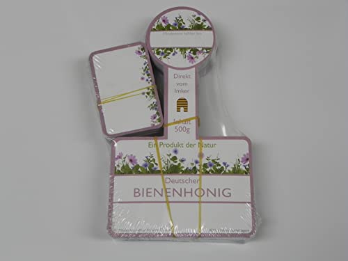 Generisch 100 Etiketten f.500g neutral lila/rosa Landhaus I selbstklebend,Honig,Imker,Aufkleber,Rütli Imkerei Honigglasetiketten Generisch 100 Etiketten f.500g neutral lila/rosa Landhaus I selbstklebend,Honig,Imker,Aufkleber,Rütli Imkerei Honigglasetiketten von Generisch