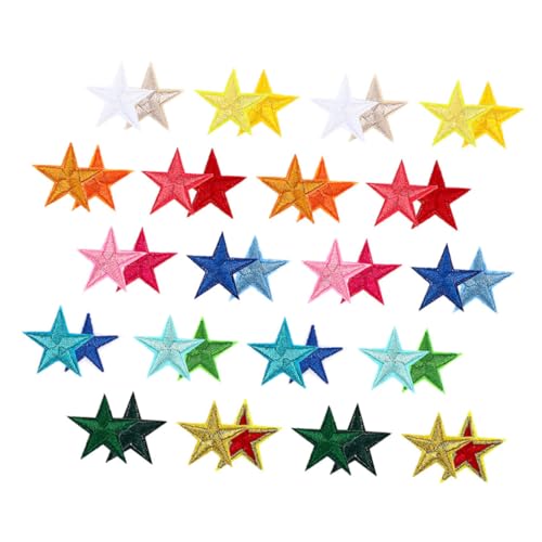 Generisch 102 Stück Dekorative Aufkleber Mit Fünfzackigem Stern Eisen Auf Abzeichenflecken Star Patch Für Diy Diy-bastel-patches Eisen Auf Flecken Für Jacken Sternenpatch Aufbügeln Polyester Generisch 102 Stück Dekorative Aufkleber Mit Fünfzackigem Stern Eisen Auf Abzeichenflecken Star Patch Für Diy Diy-bastel-patches Eisen Auf Flecken Für Jacken Sternenpatch Aufbügeln Polyester von Generisch