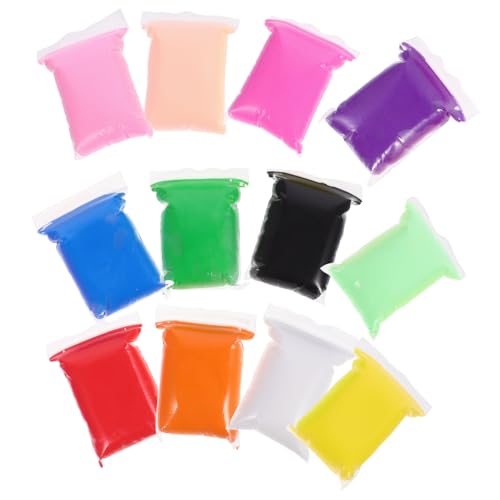 Generisch 12 Packungen gefärbter Ton Modelliermasse für Tonkinder Ton-Kits Bausatz Bausätze plastilin für bastelkasten Knete Lehmhandwerk Bastelset aus Ton Plastik Colorful Generisch 12 Packungen gefärbter Ton Modelliermasse für Tonkinder Ton-Kits Bausatz Bausätze plastilin für bastelkasten Knete Lehmhandwerk Bastelset aus Ton Plastik Colorful von Generisch