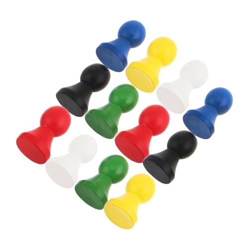 Generisch 12 Stück Holzfiguren für Brettspiele Schach und Spielfiguren für Familienspiele und Verschiedene Brettspiel Kombinationen mit Elegantem Design und Vielseitiger Nutzung Generisch 12 Stück Holzfiguren für Brettspiele Schach und Spielfiguren für Familienspiele und Verschiedene Brettspiel Kombinationen mit Elegantem Design und Vielseitiger Nutzung von Generisch