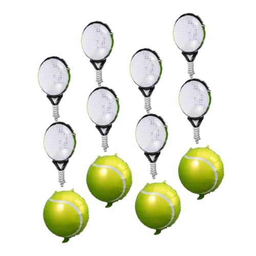 Generisch 12 Stück Tennisballon Große Tennisballballons Aufblasbarer Ball Schwarze Luftballons Helium-ballonpumpe Baseball-party-dekorationen Ballonständer Tennis Ball Aluminiumfolie Generisch 12 Stück Tennisballon Große Tennisballballons Aufblasbarer Ball Schwarze Luftballons Helium-ballonpumpe Baseball-party-dekorationen Ballonständer Tennis Ball Aluminiumfolie von Generisch