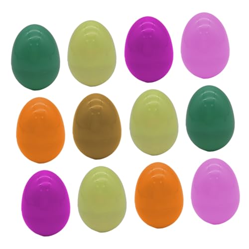 Generisch 12St Ostereier für kinderspielzeug teigroller ostern easter decoration susigkeite Hühnerspielzeug für Hühnerstall Künstliche Eier Muschel Plastikeier Generisch 12St Ostereier für kinderspielzeug teigroller ostern easter decoration susigkeite Hühnerspielzeug für Hühnerstall Künstliche Eier Muschel Plastikeier von Generisch