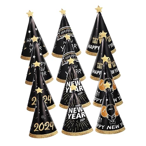 Generisch 12St Papierhut für das neue Jahr 2024 Pastellfarbene Partyhüte Geburtstagskronen für Jahr Partyhut happy times neujahrswunsch Neujahrshüte 2024 Frohes neues Jahr 2024 Dekore Generisch 12St Papierhut für das neue Jahr 2024 Pastellfarbene Partyhüte Geburtstagskronen für Jahr Partyhut happy times neujahrswunsch Neujahrshüte 2024 Frohes neues Jahr 2024 Dekore von Generisch