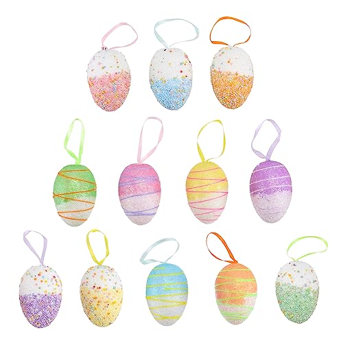 Generisch 12st Ostereier Osterdekorationen Für Den Tisch Osterbasteln Für Kleine Osterspielzeuge Eierbaum Spielzeugeier Ostereibaum Osterbaum Hängende Osterdeko Colorful Schaum Generisch 12st Ostereier Osterdekorationen Für Den Tisch Osterbasteln Für Kleine Osterspielzeuge Eierbaum Spielzeugeier Ostereibaum Osterbaum Hängende Osterdeko Colorful Schaum von Generisch