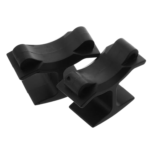 Generisch 2 Stück Fingerclips für Pfeifen PVC Halterungen für Sport Outdoor Aktivitäten und Training für Schiedsrichter und Trainerzubehör von Generisch