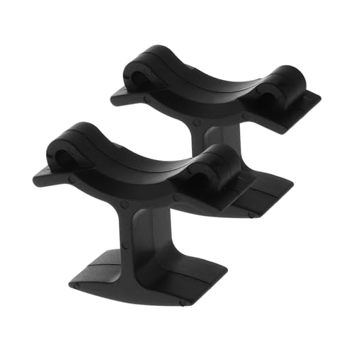 Generisch 2 Stück Fingerclips für Pfeifen Pfeifenhalter aus PVC für Schiedsrichter Trainer und Sportaktivitäten für Outdoor Events und Sportunterricht von Generisch