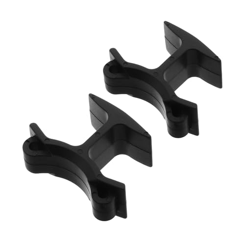 Generisch 2 Stück Pfeifen Fingerclips aus PVC Schiedsrichter Pfeifenhalter für Sport Outdoor Aktivitäten und Training von Generisch