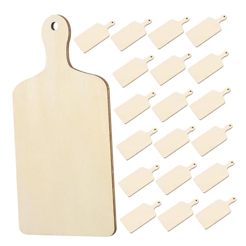 Generisch 20 Stück Mini-Schneidebrett aus Holz unfertige Holzpaddel holz schneidebrett bemalbare Schneidebretter Handwerksschneidebrett kleine Holzscheiben zum Basteln Holzhandwerk Beige Generisch 20 Stück Mini-Schneidebrett aus Holz unfertige Holzpaddel holz schneidebrett bemalbare Schneidebretter Handwerksschneidebrett kleine Holzscheiben zum Basteln Holzhandwerk Beige von Generisch