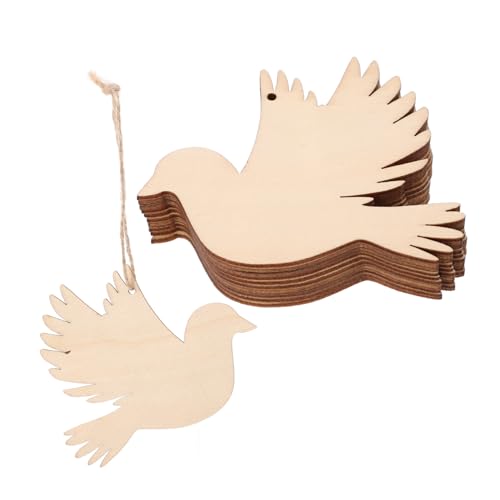 Generisch 20 Stück hölzerne Aufhängung hängend Weihnachten rustikal Vogelausschnitte klein DIY Bastelausschnitte unfertiger Vogel aus Holz Holzvögel zum Basteln hölzerne Vögel Hanfseil Generisch 20 Stück hölzerne Aufhängung hängend Weihnachten rustikal Vogelausschnitte klein DIY Bastelausschnitte unfertiger Vogel aus Holz Holzvögel zum Basteln hölzerne Vögel Hanfseil von Generisch