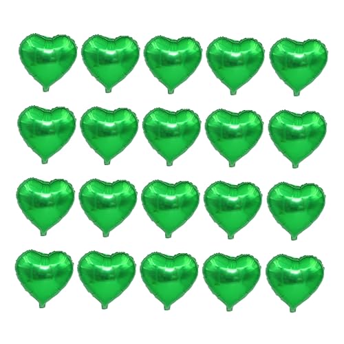 Generisch 20St Partyballons st patricks day decorations heart balloons Dekorative Ballons Salbeigrüner Ballonbogen-Bausatz St. Patricks Day Dekorationen Herzballons valentinstag ballon Green Generisch 20St Partyballons st patricks day decorations heart balloons Dekorative Ballons Salbeigrüner Ballonbogen-Bausatz St. Patricks Day Dekorationen Herzballons valentinstag ballon Green von Generisch