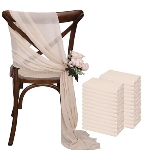 Generisch 24 Stück 30 * 275 cm Rosa 12er Set Chiffon-Stuhlschärpen für Hochzeitsstuhlhussen Band Hochzeitsfeier Chiffon Vertikale Stuhlvorhänge Generisch 24 Stück 30 * 275 cm Rosa 12er Set Chiffon-Stuhlschärpen für Hochzeitsstuhlhussen Band Hochzeitsfeier Chiffon Vertikale Stuhlvorhänge von Generisch