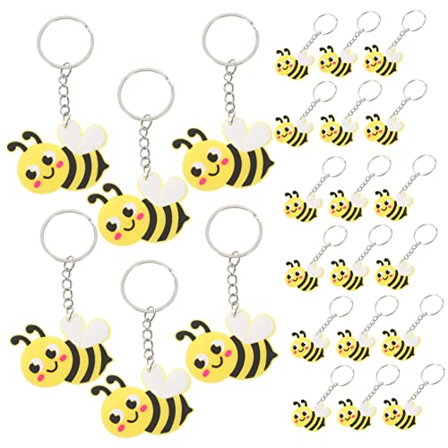 Generisch 24St Biene Schlüsselanhänger bienen bienen zubehör Bienen-Babyparty-Dekorationen Bienenballons portemonnaie Taschenanhänger Metallschlüsselkette Generisch 24St Biene Schlüsselanhänger bienen bienen zubehör Bienen-Babyparty-Dekorationen Bienenballons portemonnaie Taschenanhänger Metallschlüsselkette von Generisch