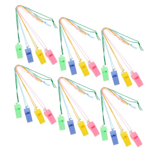 Generisch 24St Kinderpfeife Glasurpalette Neuheit baumelnde Ohrringe Würfelschmuck böhmischer Gürtel Fitnesspfeife für Pfeife für Notpfeife pfeifen Plastik Generisch 24St Kinderpfeife Glasurpalette Neuheit baumelnde Ohrringe Würfelschmuck böhmischer Gürtel Fitnesspfeife für Pfeife für Notpfeife pfeifen Plastik von Generisch