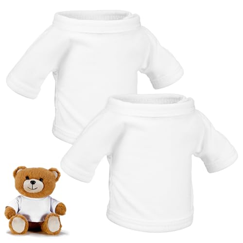 Generisch 2St Puppenkleidung Puppen kinderpuppe Puppenmode Bärenpuppe Puppenbekleidung plüschige Kleidung -Babykleidung Puppenkostüm für bär Puppe Stoff Weiß Generisch 2St Puppenkleidung Puppen kinderpuppe Puppenmode Bärenpuppe Puppenbekleidung plüschige Kleidung -Babykleidung Puppenkostüm für bär Puppe Stoff Weiß von Generisch