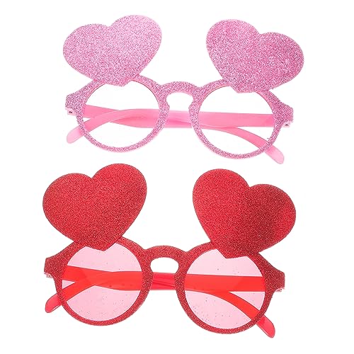 Generisch 2St herzförmige brille Festival glühen Frauen verschönert randlos bachelor party accessories herzenbrille party supplies dekoration party Herzbrille Partybrille für Erwachsene Abs Generisch 2St herzförmige brille Festival glühen Frauen verschönert randlos bachelor party accessories herzenbrille party supplies dekoration party Herzbrille Partybrille für Erwachsene Abs von Generisch