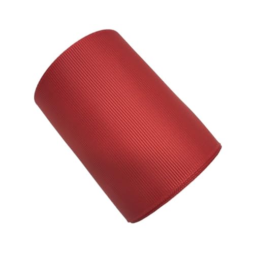 Generisch 3'' 75mm breit (5yards/lot) Ripsband Haar Bögen Weihnachten Hochzeit Dekoration DIY Nähen Handwerk(Red) von Generisch