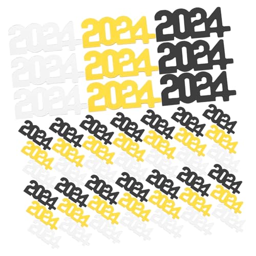 3er-pack Konfetti-dekorationen Für Festliche Silvesterpartys Silberfarbene Tischdekorationen Für Taschenpartys 3er-pack Konfetti-dekorationen Für Festliche Silvesterpartys Silberfarbene Tischdekorationen Für Taschenpartys von Generisch