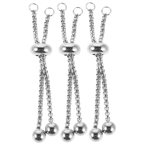 Generisch 3 Stücke Verstellbare Schiebeketten für Armbänder mit Dehnbarer Verlängerung für Diy Schmuckherstellung Vielseitig Einsetzbar und Kompatibel mit Verschiedenen Schmuckarten Generisch 3 Stücke Verstellbare Schiebeketten für Armbänder mit Dehnbarer Verlängerung für Diy Schmuckherstellung Vielseitig Einsetzbar und Kompatibel mit Verschiedenen Schmuckarten von Generisch